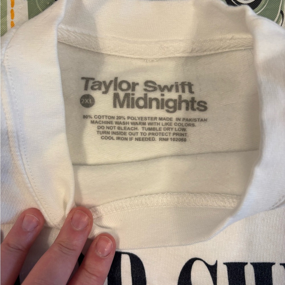 Taylor Swift Eras White Sweatshirt - Picture 2 of 2